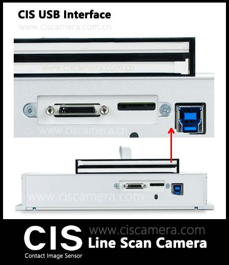 CIS Line Scan Camera USB